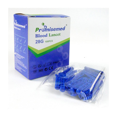 Promisemed boite de 100 lancettes sterilles pour lecteur de glycemie
