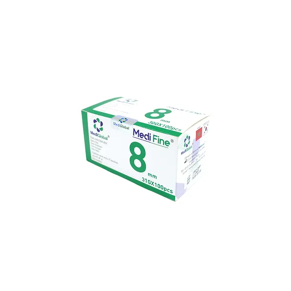 Aiguilles Pour Stylos D’insuline Medi Fine 8mm 31G/30G