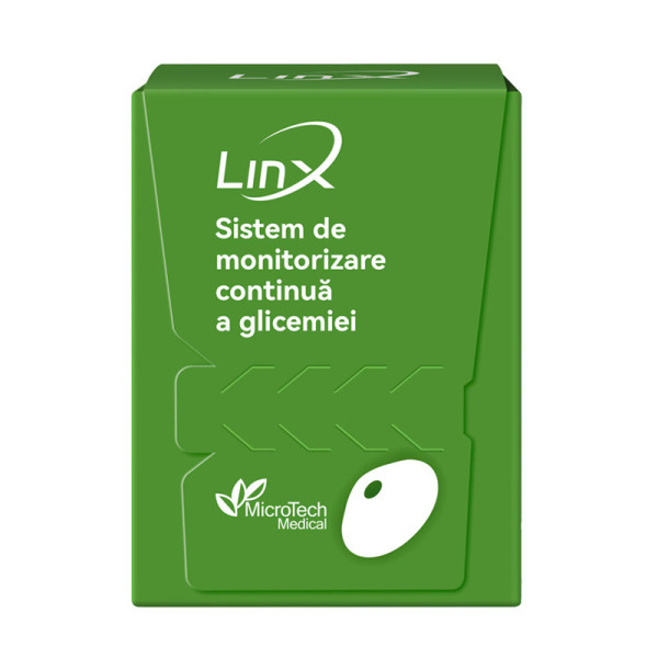 LinX CGM - Le plus petit glucomètre continu de 15 jours