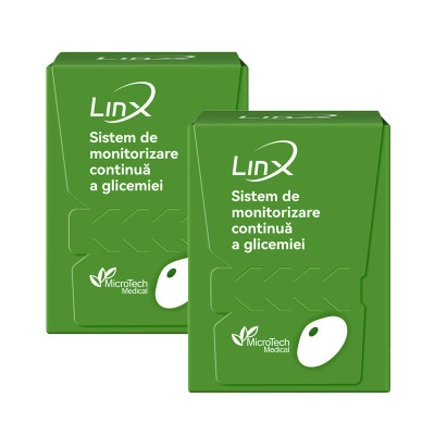 Pack 2 de Capteur de glycémie - LinX CGM